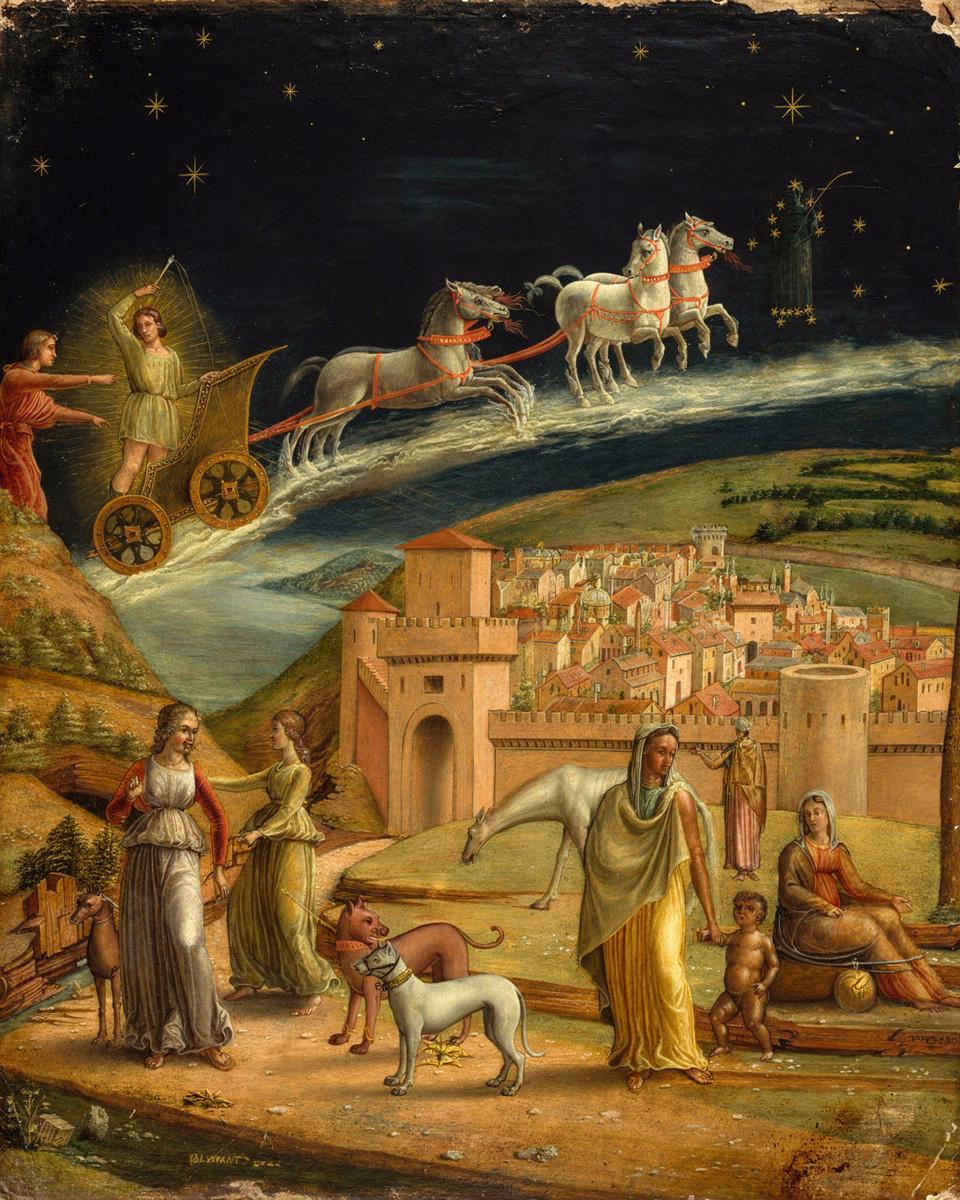 Phaeton Driving the Chariot of Phoebus by Northern Italian; possibly Verona — archival fine-art print from Fable