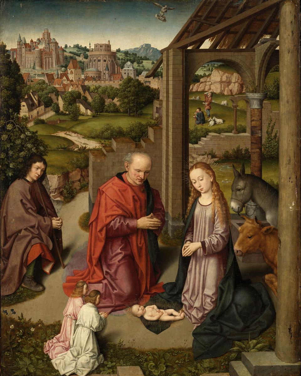 The Nativity by Gerard David — archival fine-art print from Fable