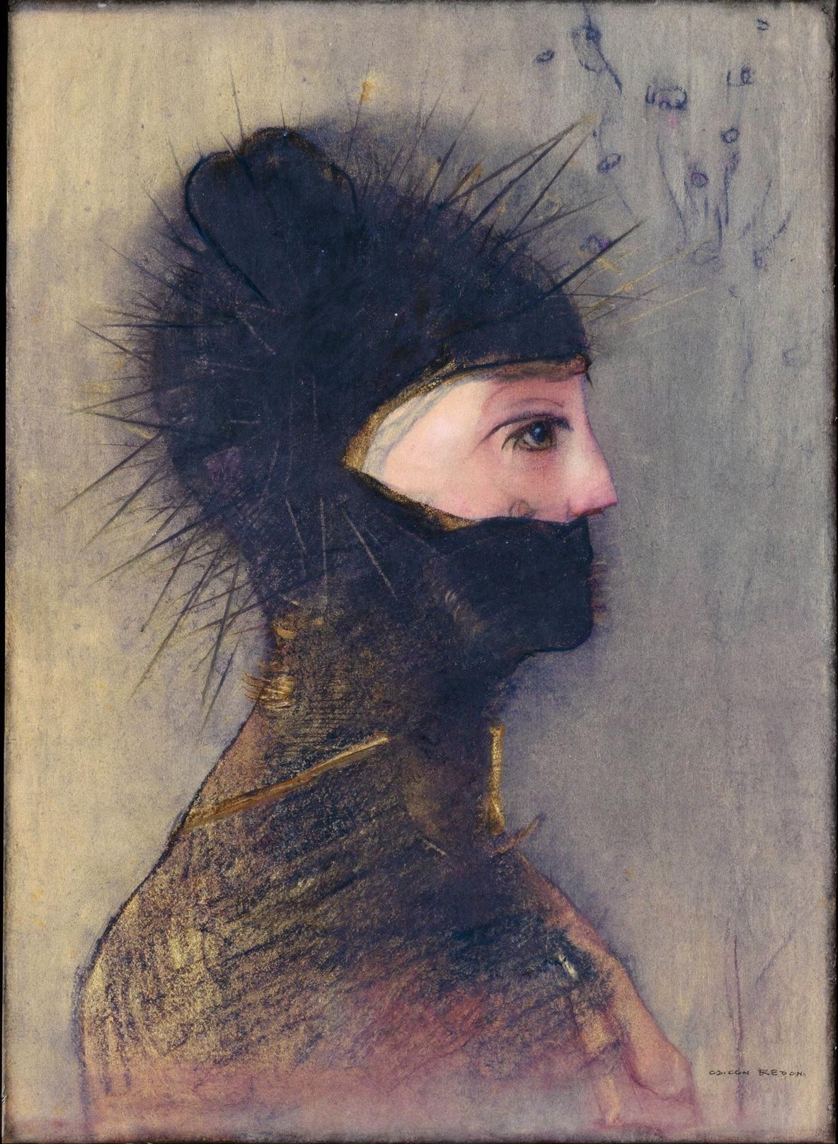 Armor by Artist: Odilon Redon — archival fine-art print from Fable