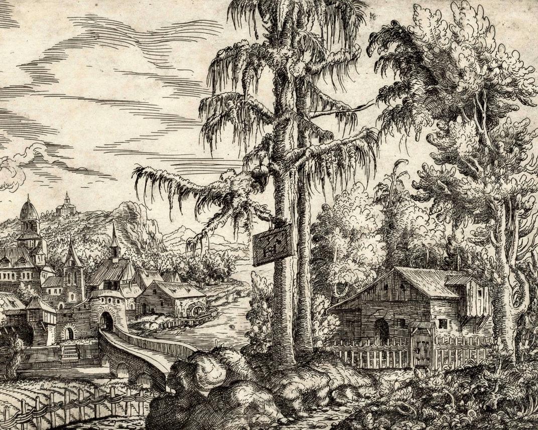 A Town on the River by Hanns Lautensack — archival fine-art print from Fable