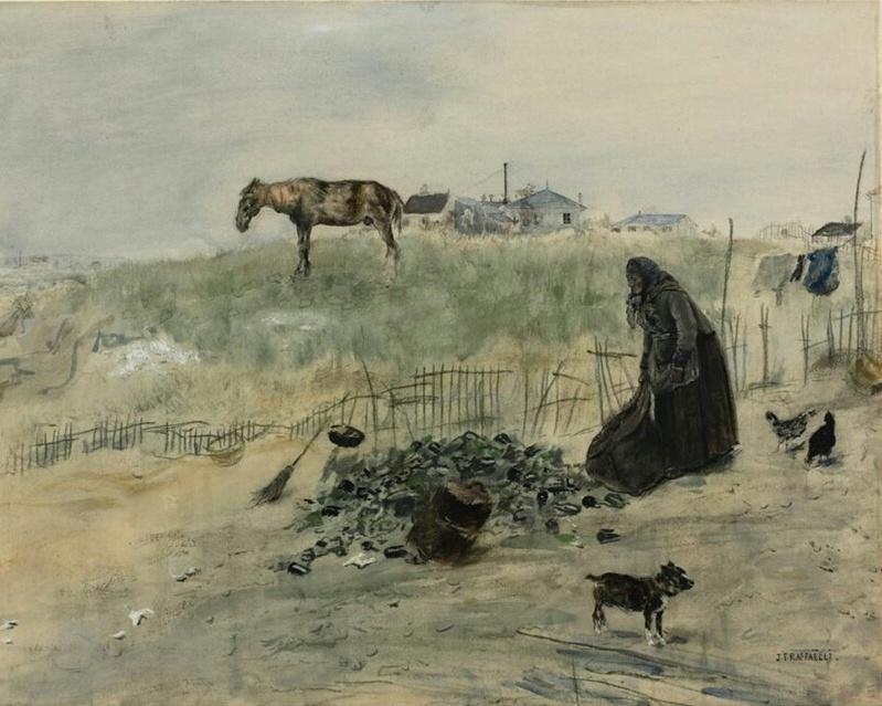 Le Terrain Vague by Jean François Raffaëlli — archival fine-art print from Fable