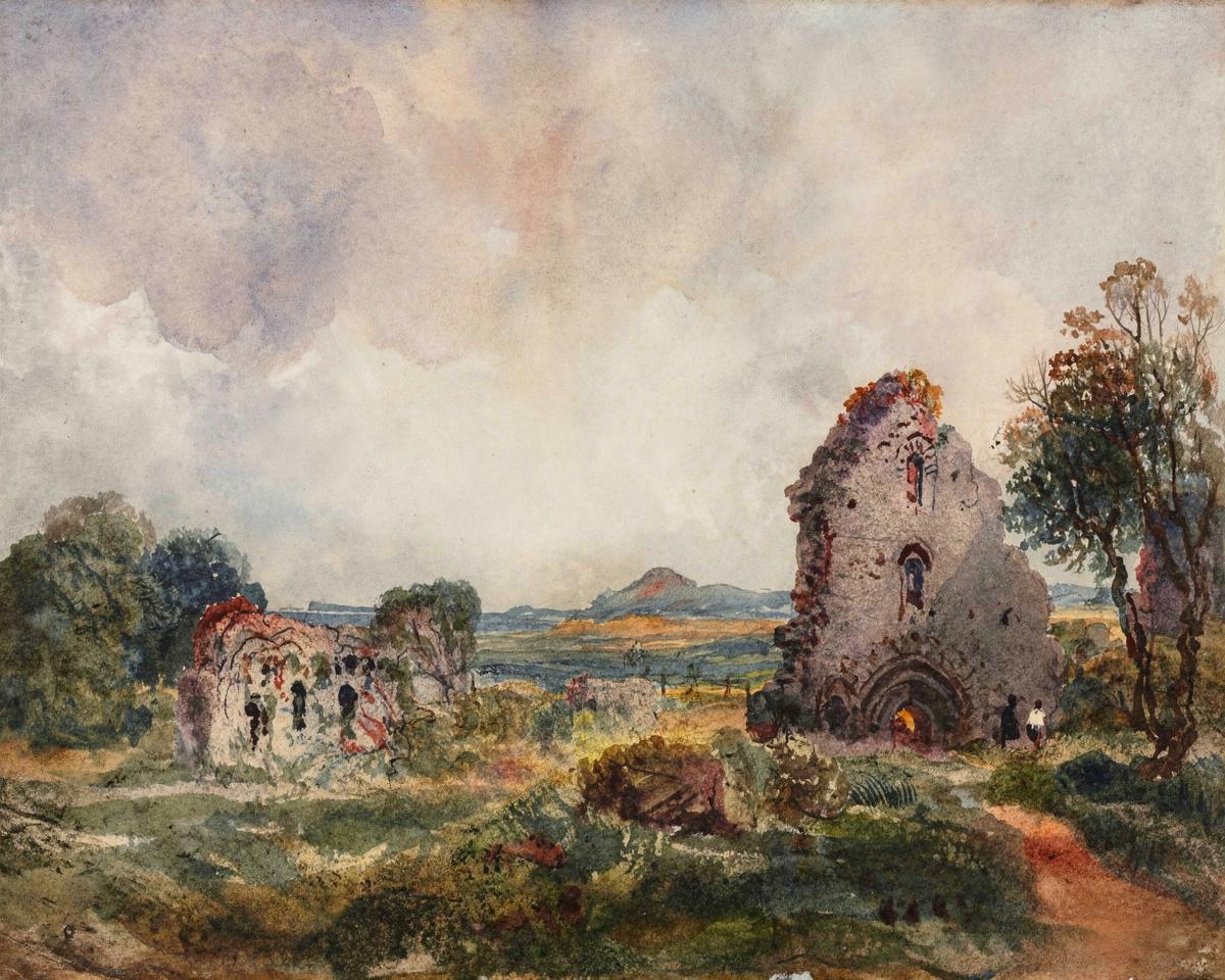 Neath Abbey by Peter De Wint — archival fine-art print from Fable