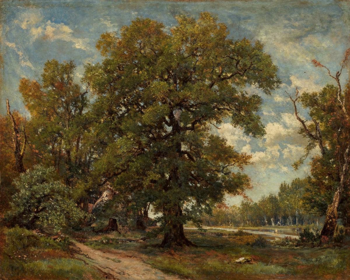 The Oak Tree by Théodore Rousseau — archival fine-art print from Fable