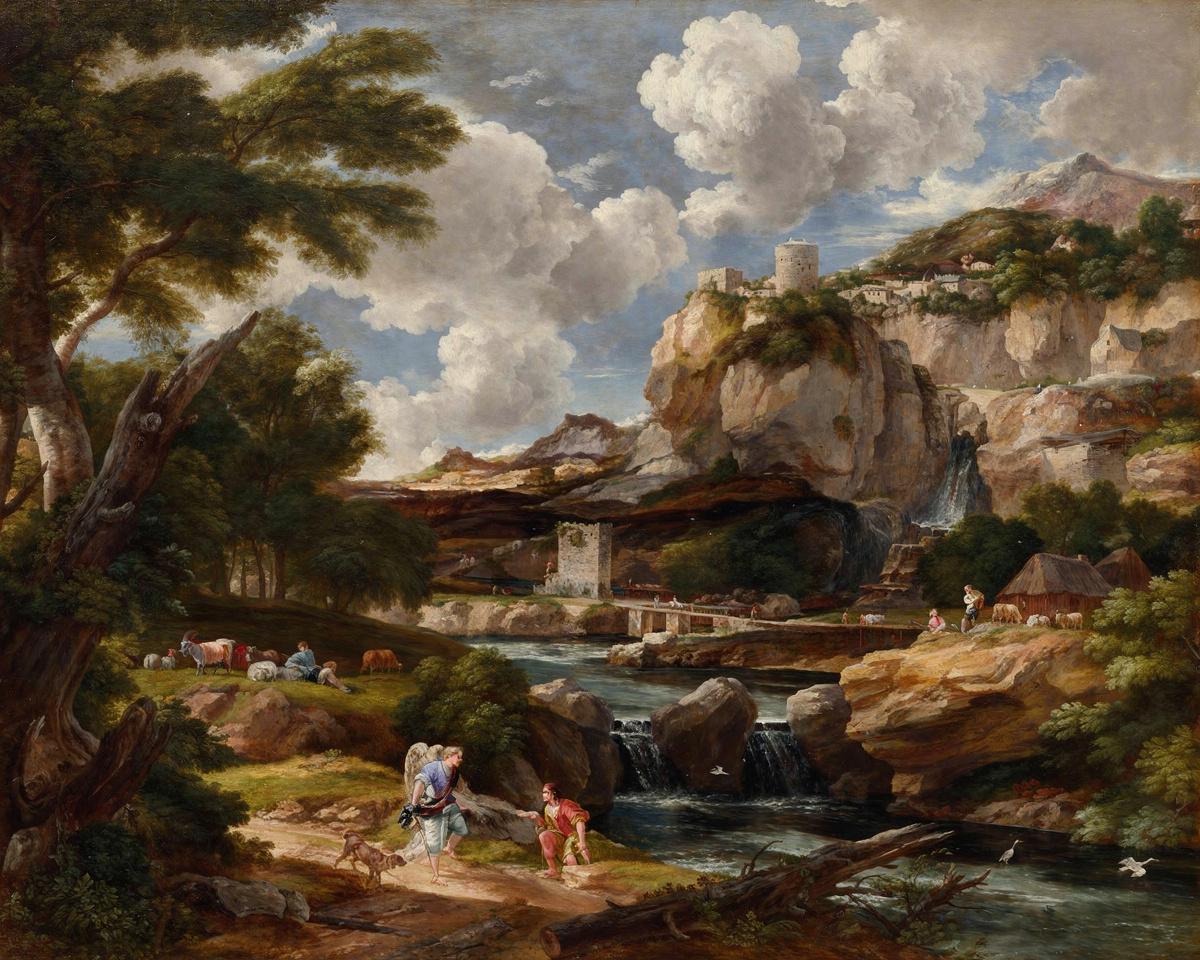 Tobias and the Angel by Pieter Mulier, II — archival fine-art print from Fable