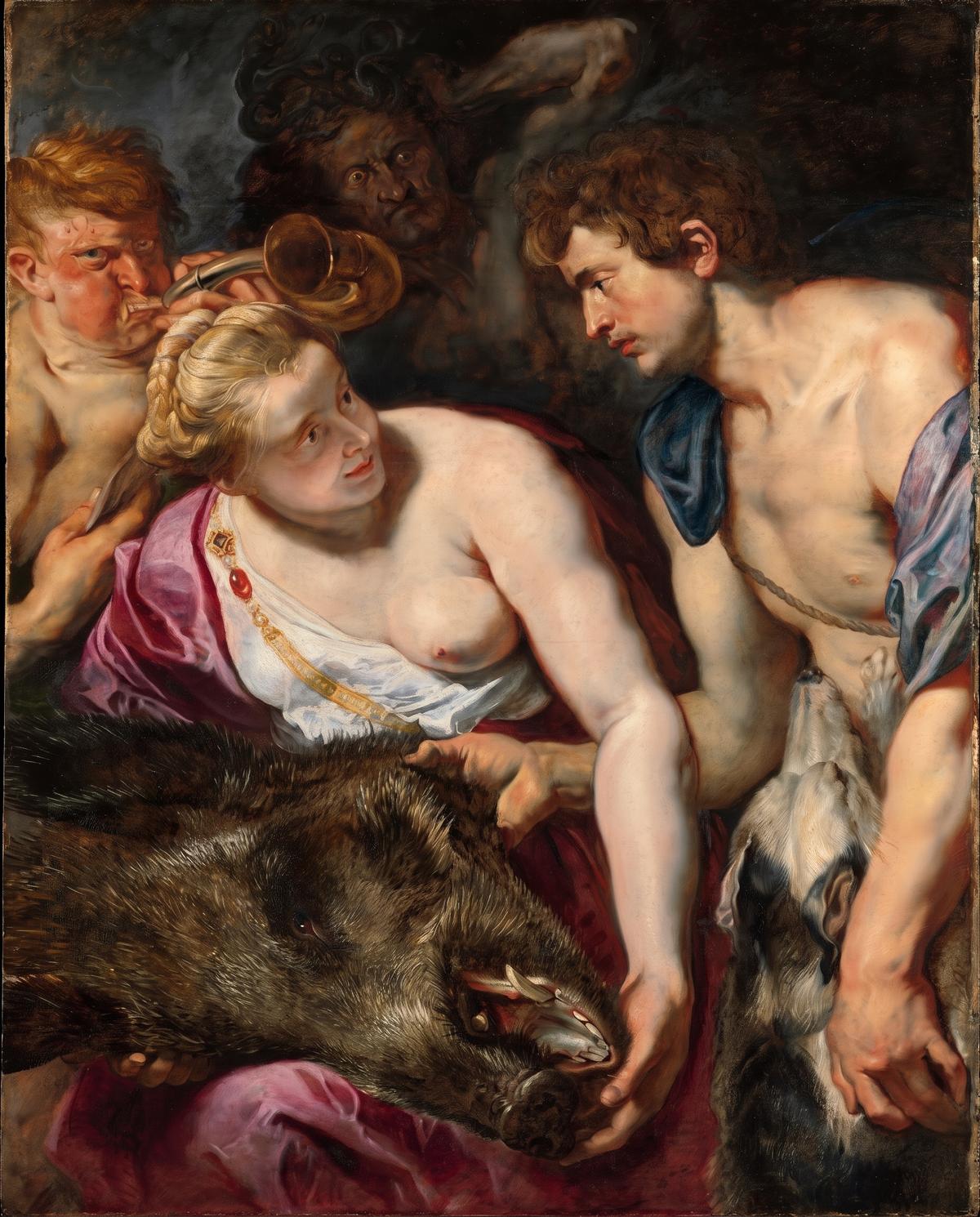 Atalanta and Meleager by Peter Paul Rubens — archival fine-art print from Fable