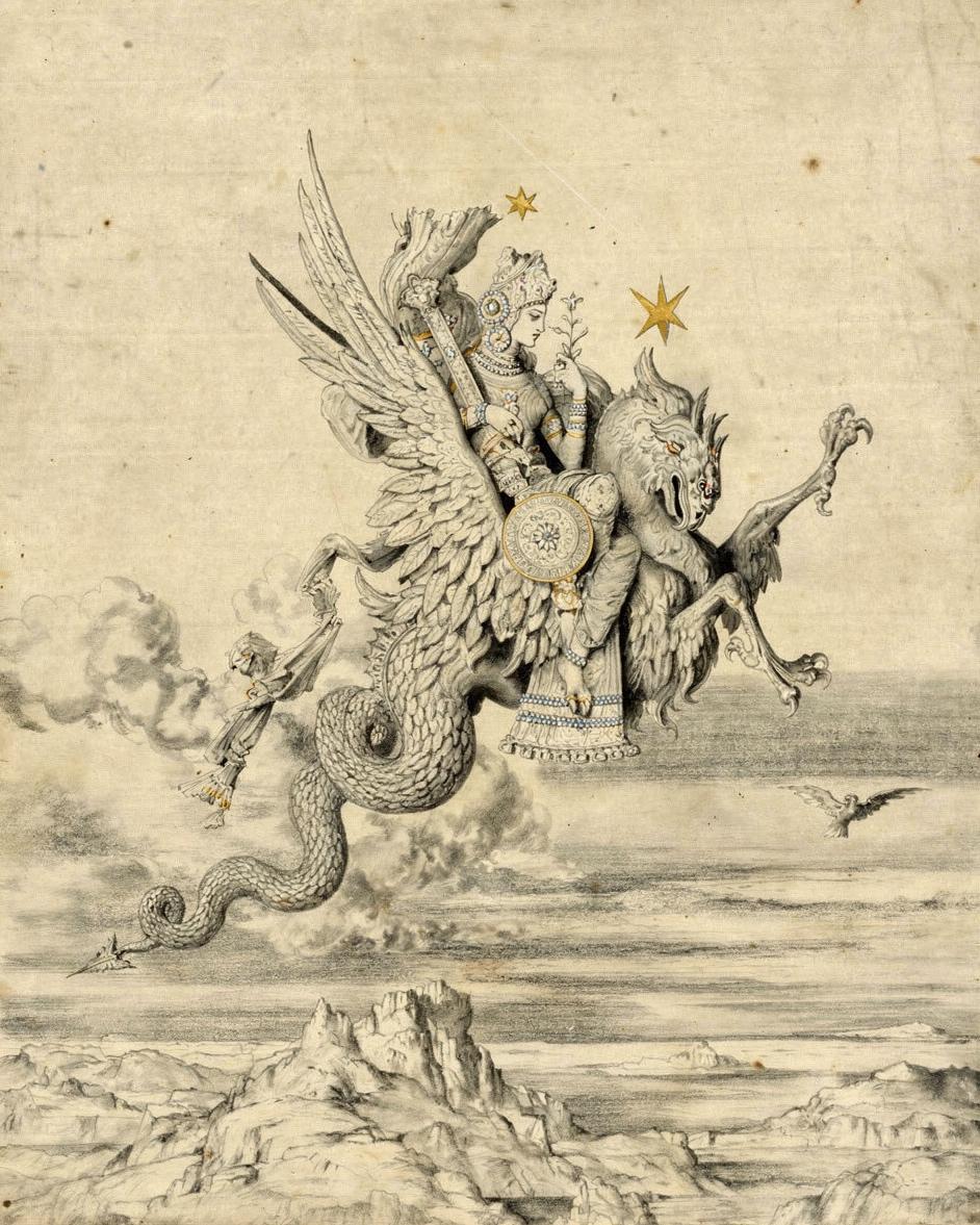 La Peri (Mythological Subject) by Gustave Moreau
French, 1826-1898 — archival fine-art print from Fable
