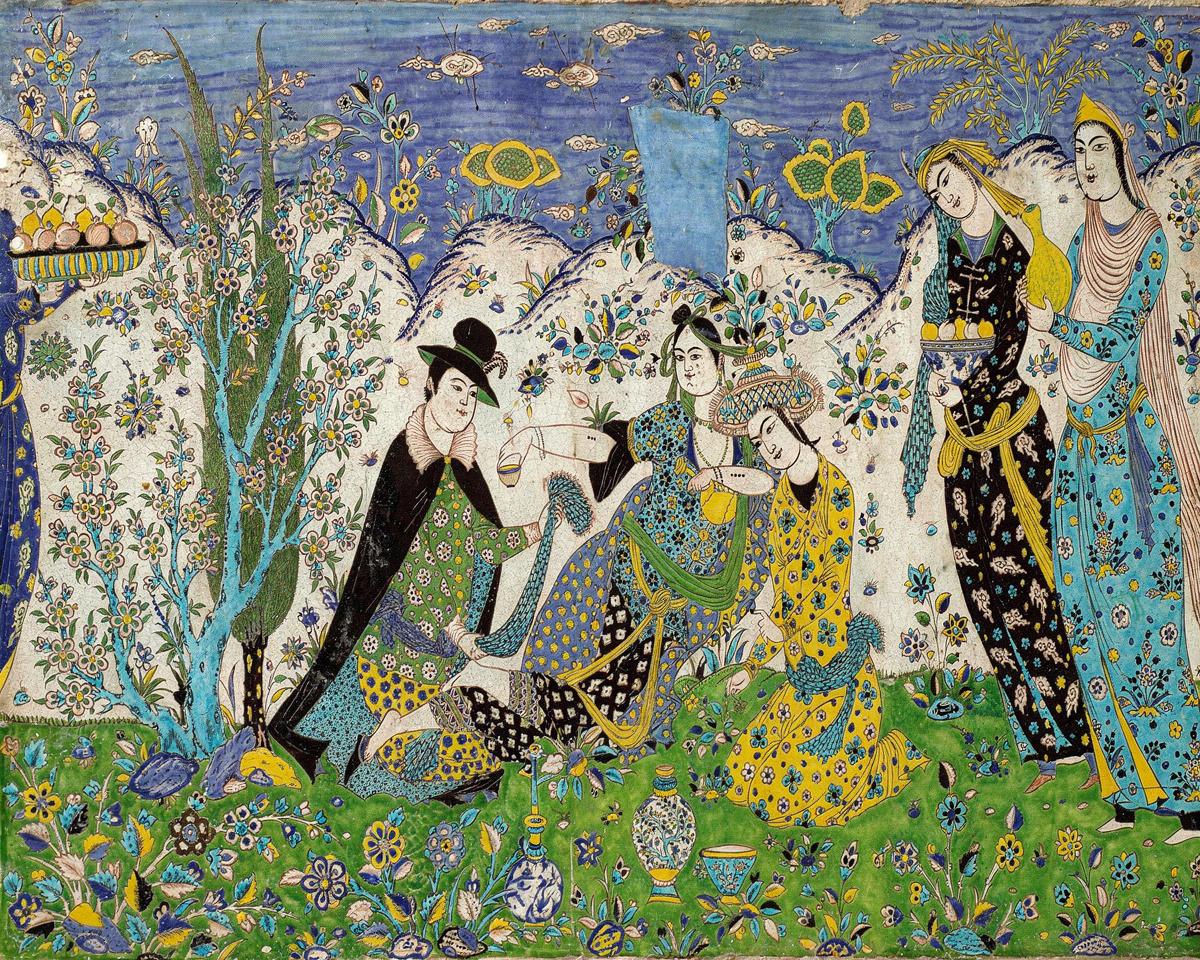 Garden Gathering — archival fine-art print from Fable