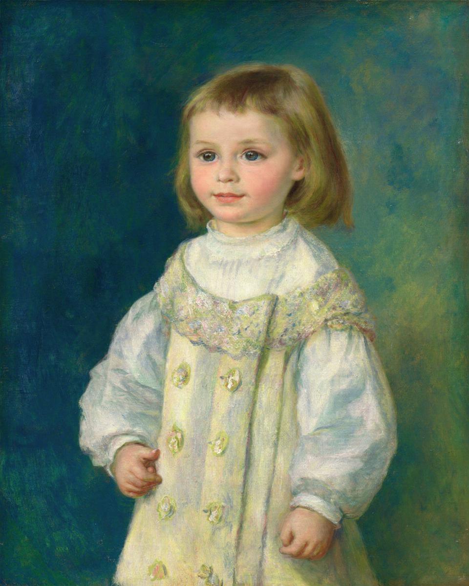 Lucie Berard (Child in White) by Pierre-Auguste Renoir — archival fine-art print from Fable