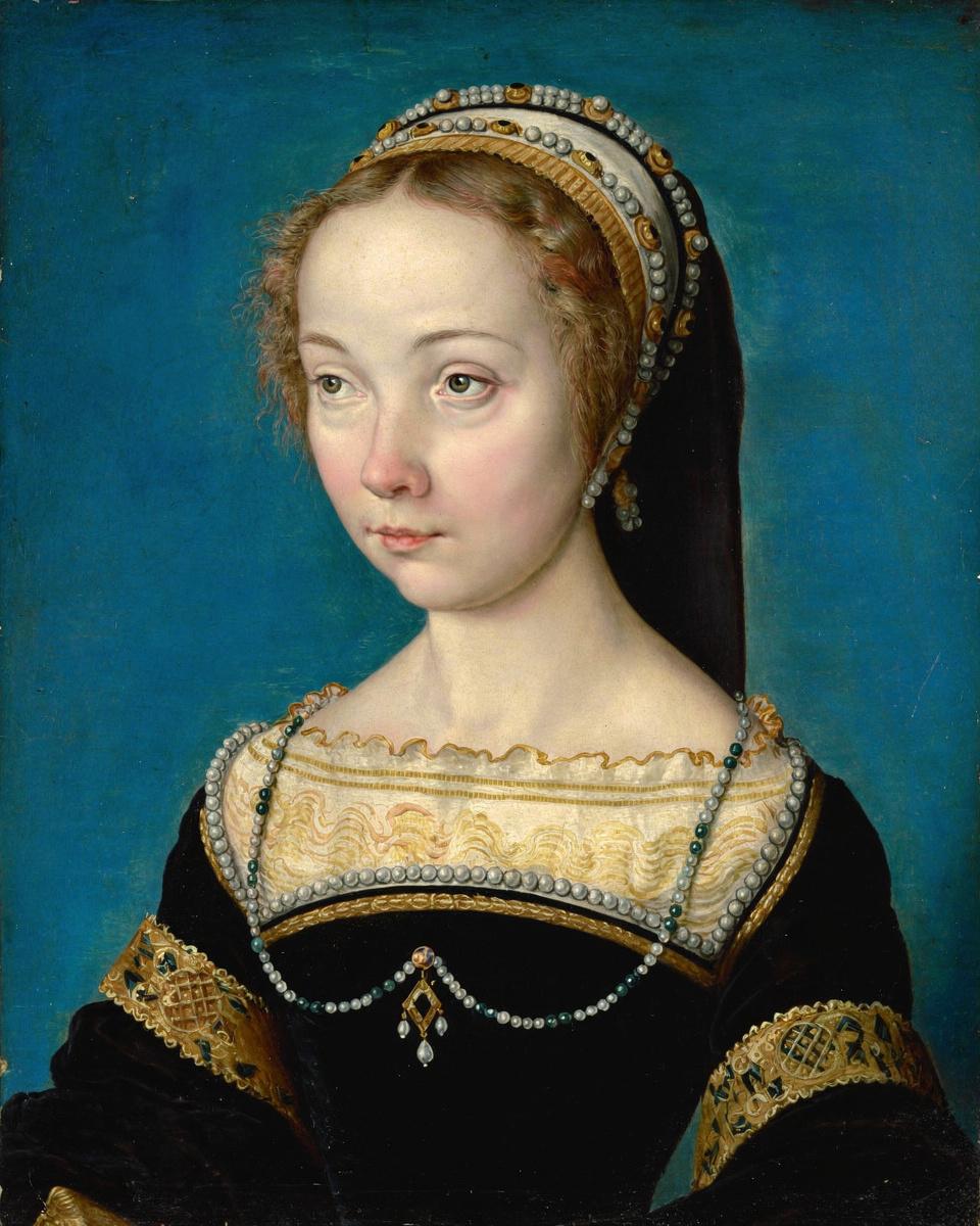 Portrait of a Woman by Corneille de Lyon — archival fine-art print from Fable