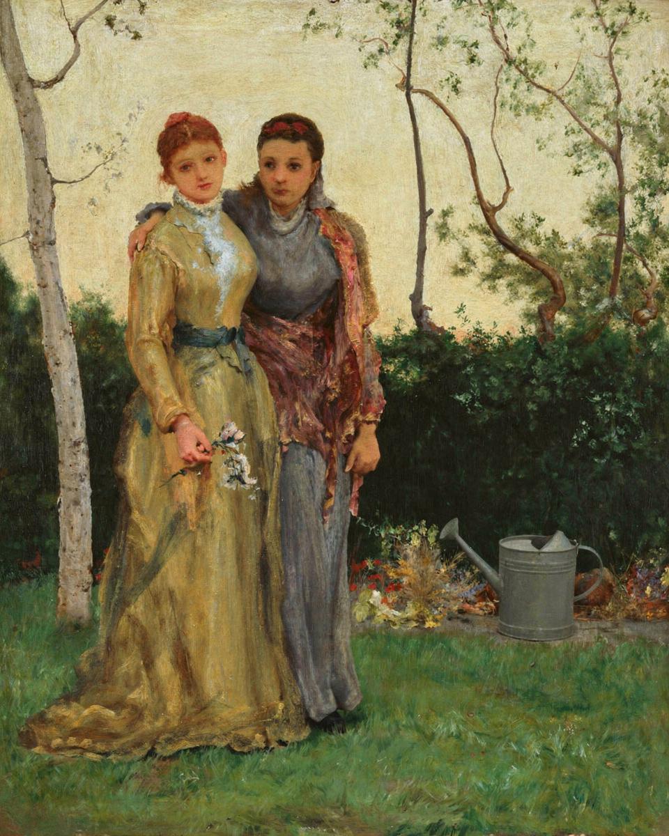 The Sisters by George Inness — archival fine-art print from Fable