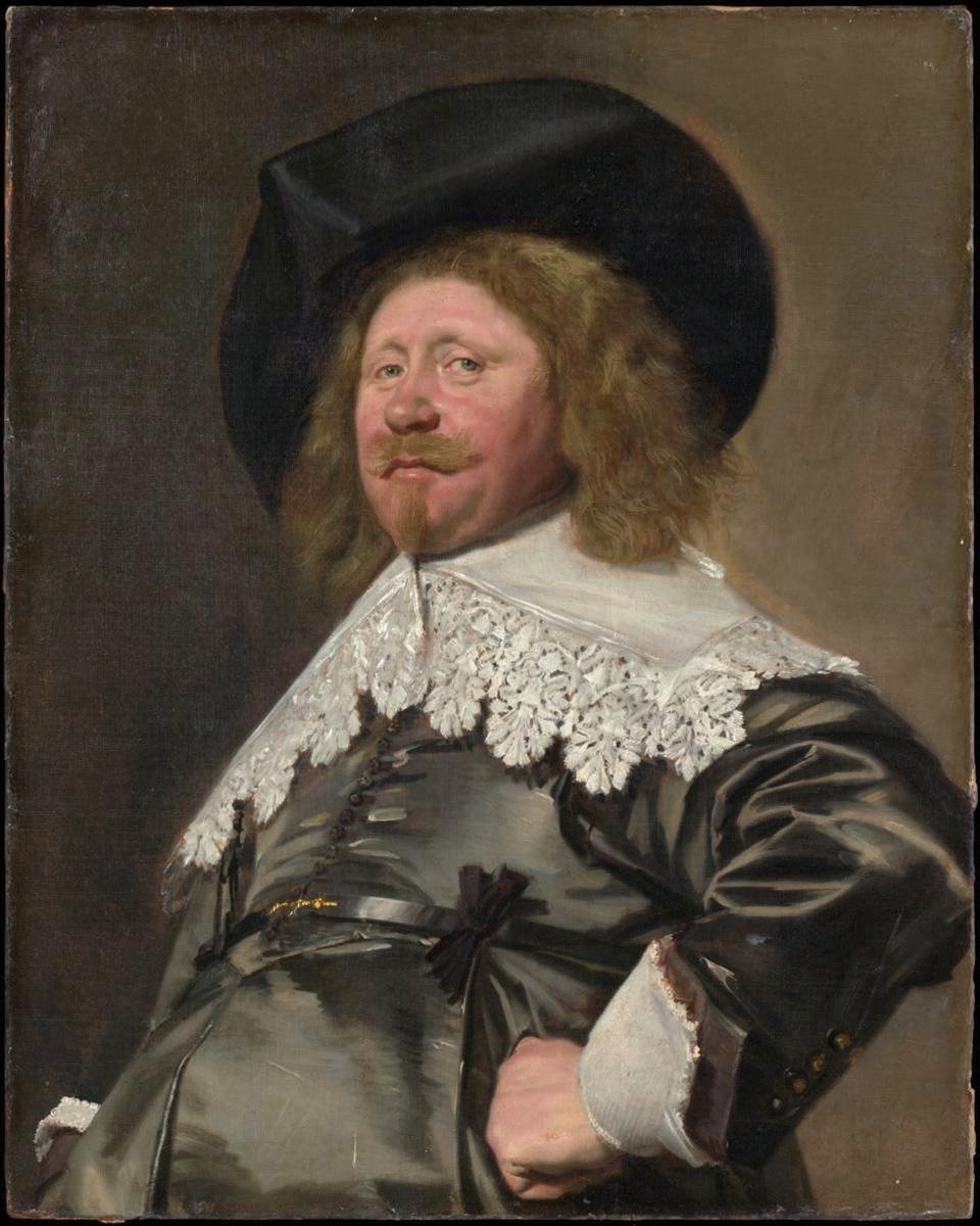 Portrait of Nicolaes van Voorhout by Frans Hals — archival fine-art print from Fable