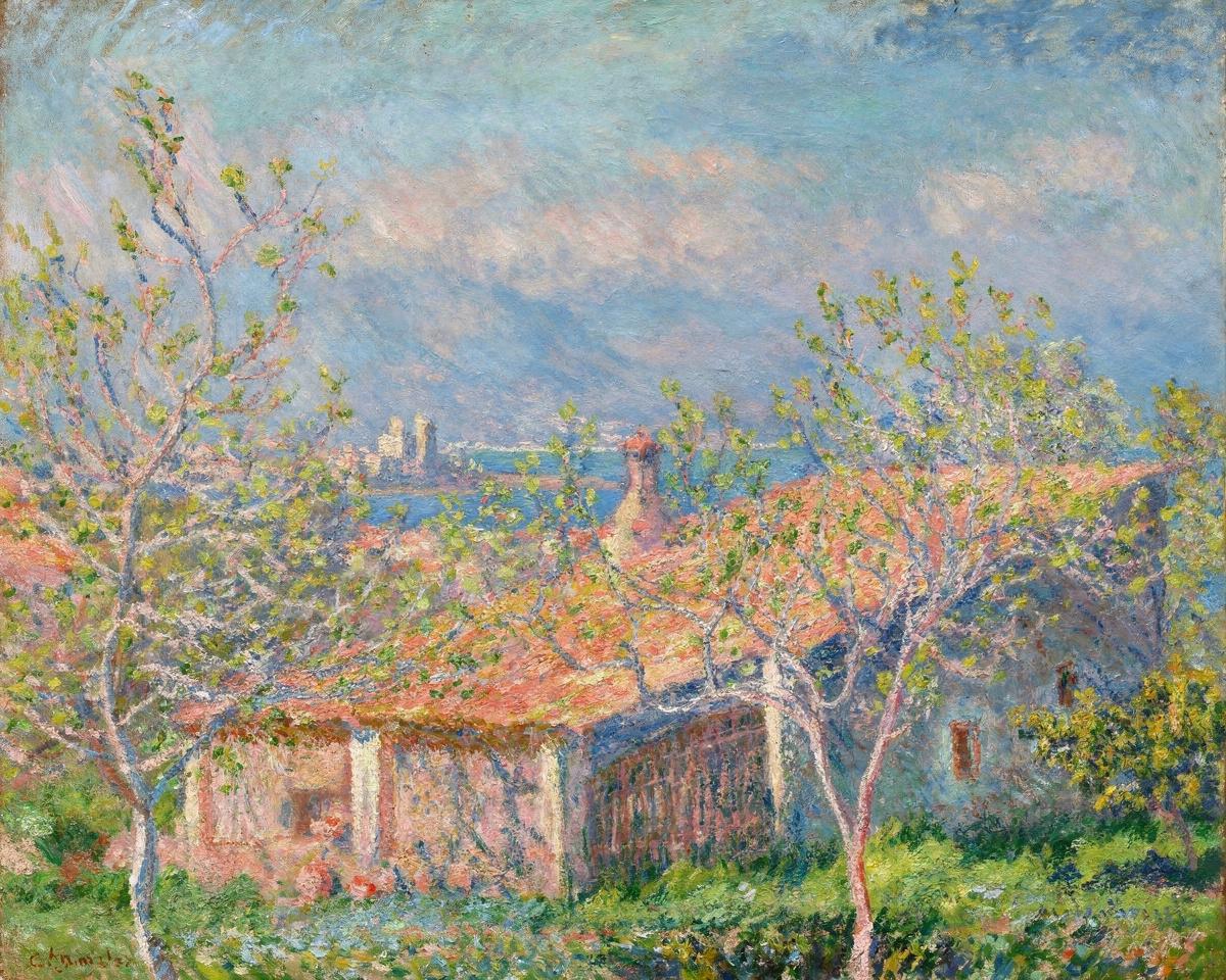 Gardener's House at Antibes by Claude Monet — archival fine-art print from Fable
