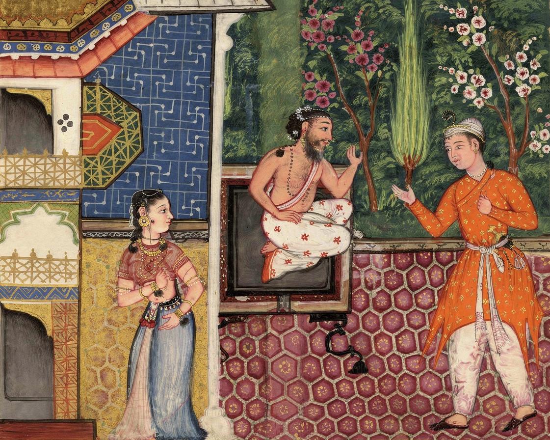 The Brahman's Confession — archival fine-art print from Fable