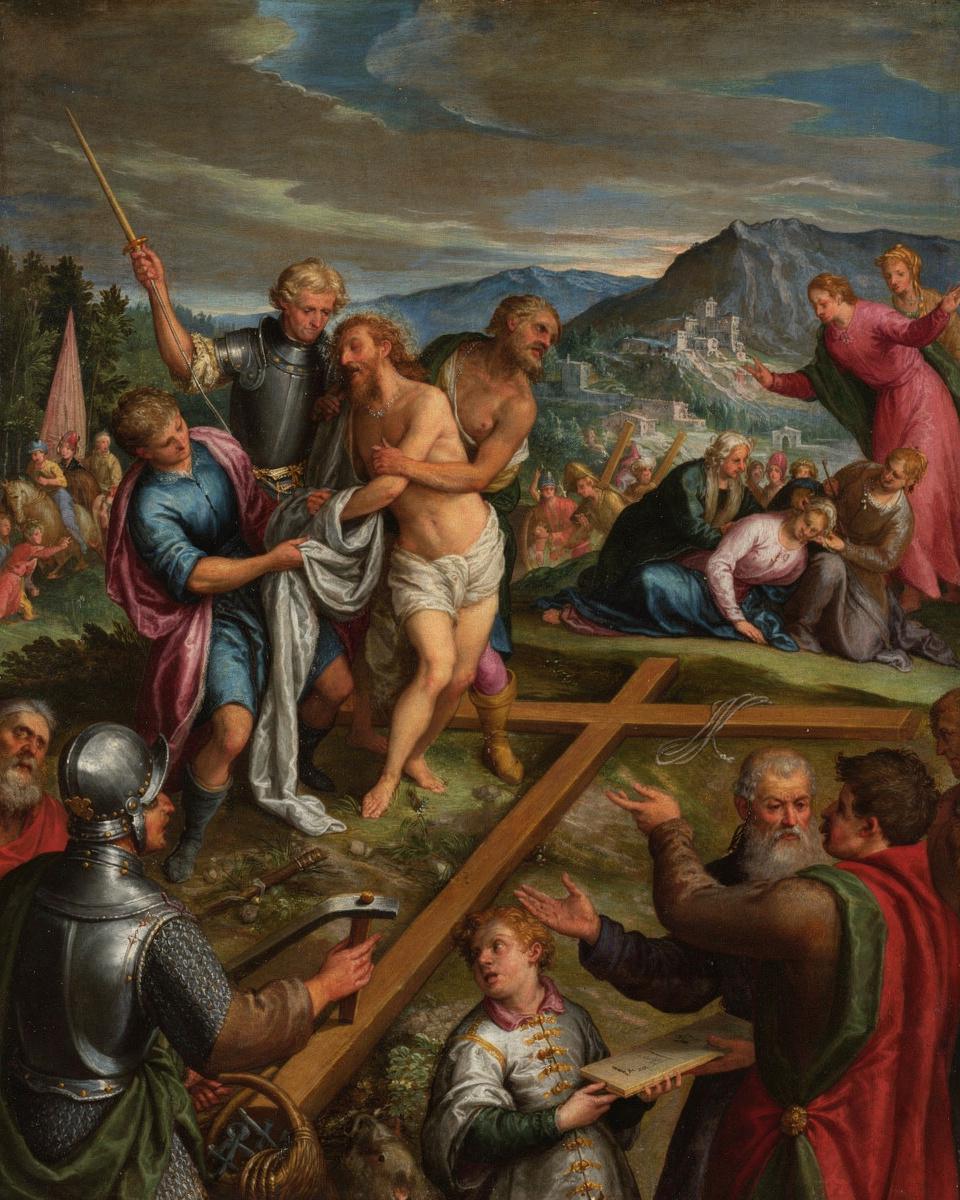 Preparation for the Crucifixion — archival fine-art print from Fable
