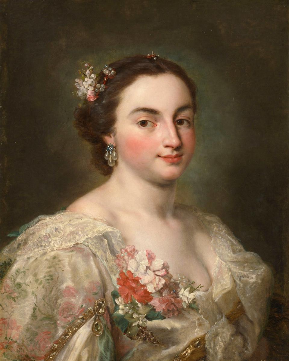 Portrait of a Young Woman by Alessandro Longhi — archival fine-art print from Fable