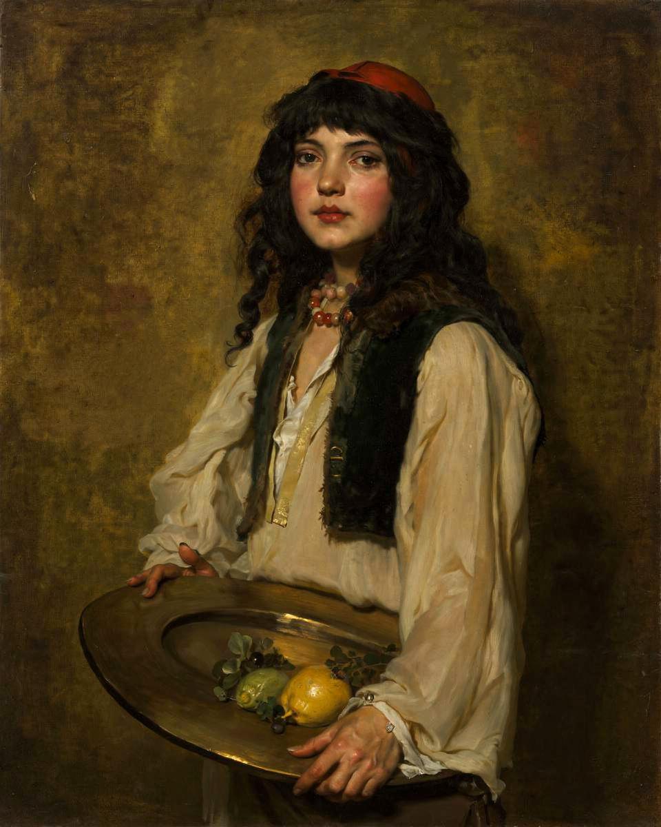 The Venetian Girl by Frank Duveneck — archival fine-art print from Fable