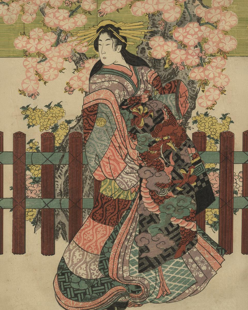Chōzan of Chōjiya by Kitagawa Utamaro — archival fine-art print from Fable
