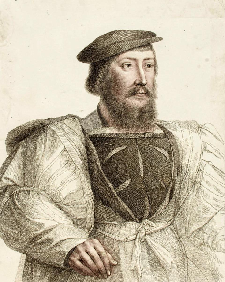 Ormond by Francesco Bartolozzi (Italian, 1727-1815)
after Hans Holbein the younger — archival fine-art print from Fable