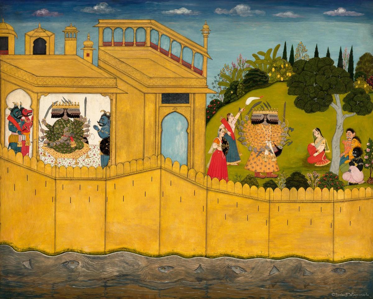 Sita in the Garden of Lanka — archival fine-art print from Fable