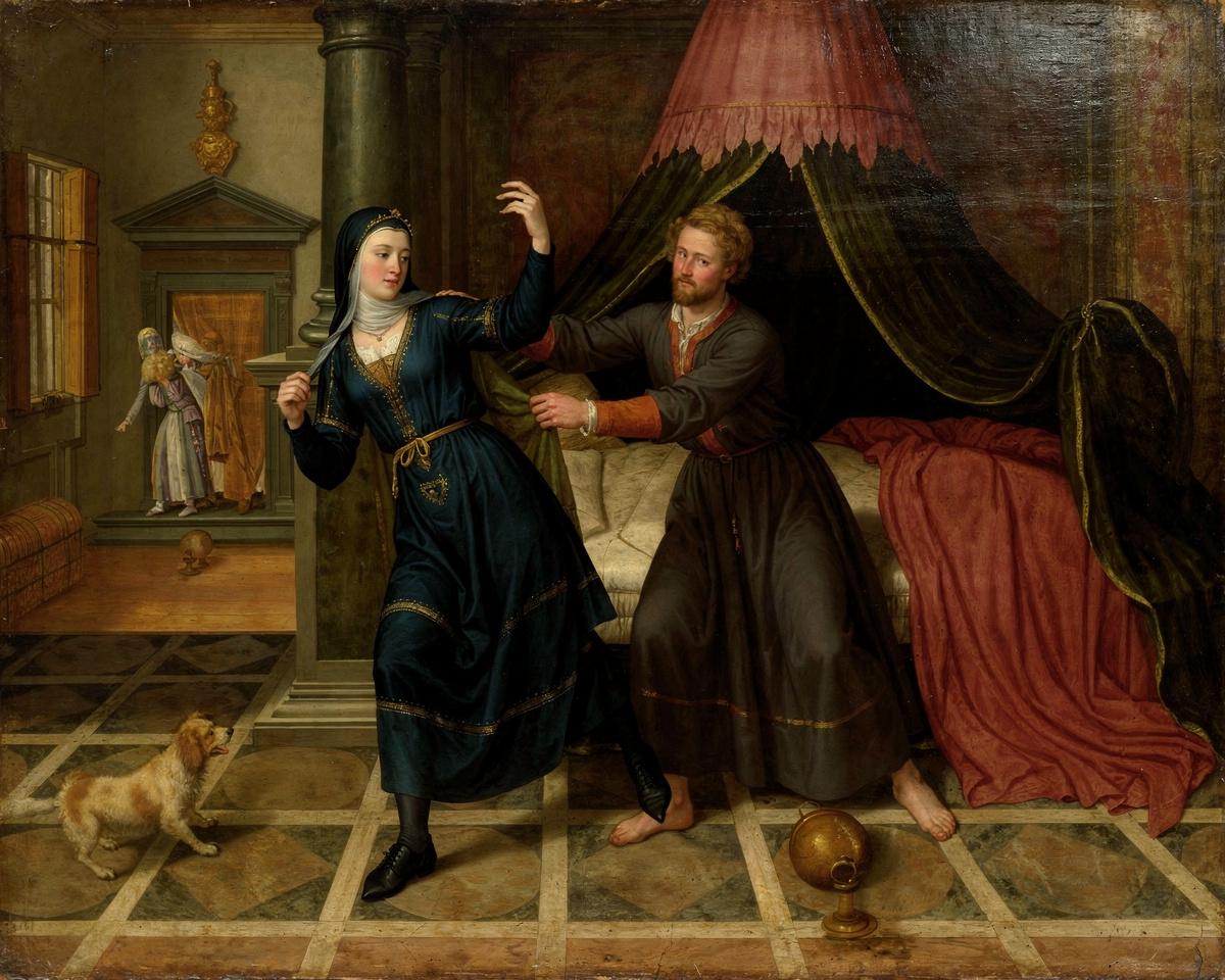 Joseph and Potiphar's Wife — archival fine-art print from Fable