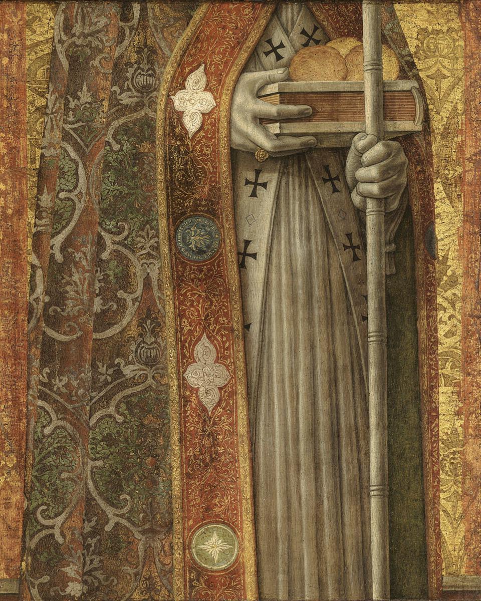 Saint Nicholas of Bari by Carlo Crivelli — archival fine-art print from Fable