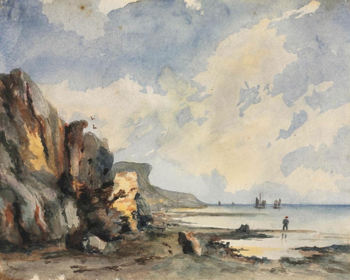 Coastal View by Thomas Churchyard — archival fine-art print from Fable