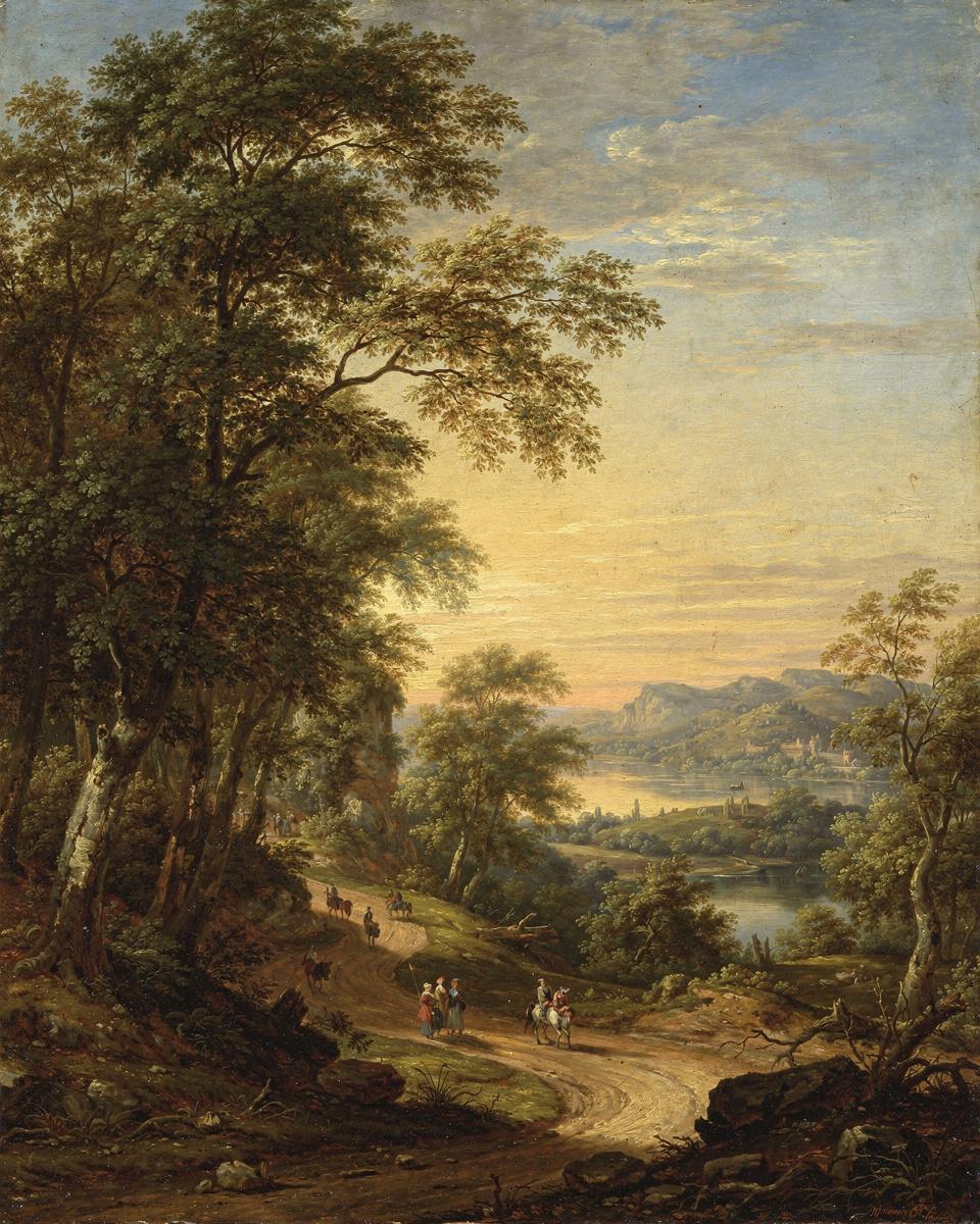 Morning by James Peake, Claude Lorrain — archival fine-art print from Fable