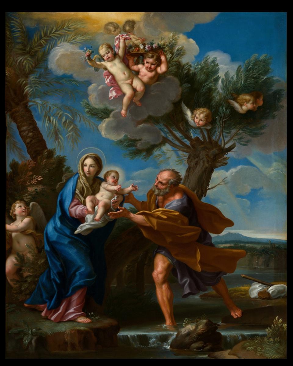 The Flight into Egypt by Carlo Maratti — archival fine-art print from Fable