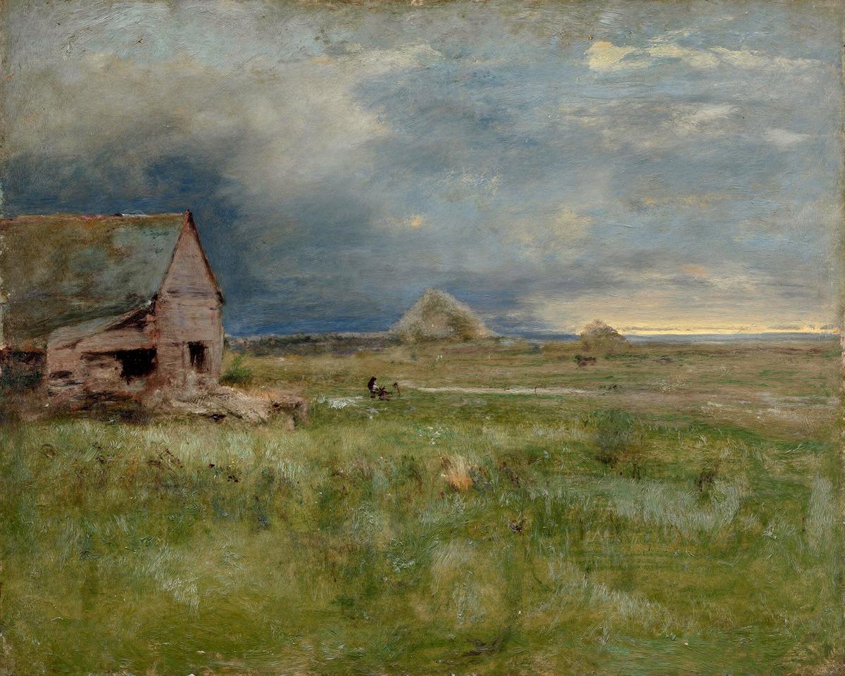 The Lonely Farm, Nantucket by George Inness — archival fine-art print from Fable