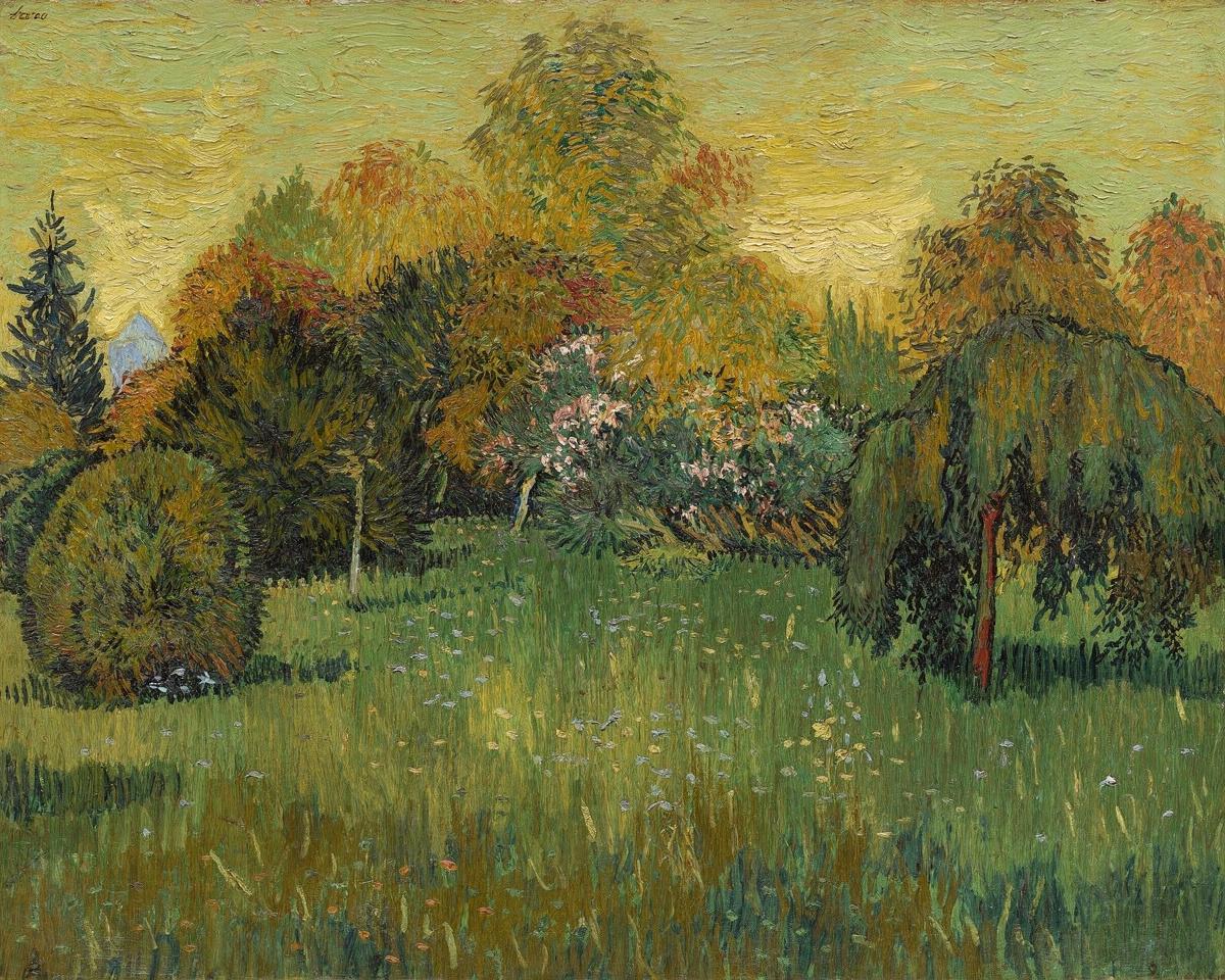 The Poet's Garden by Vincent van Gogh — archival fine-art print from Fable