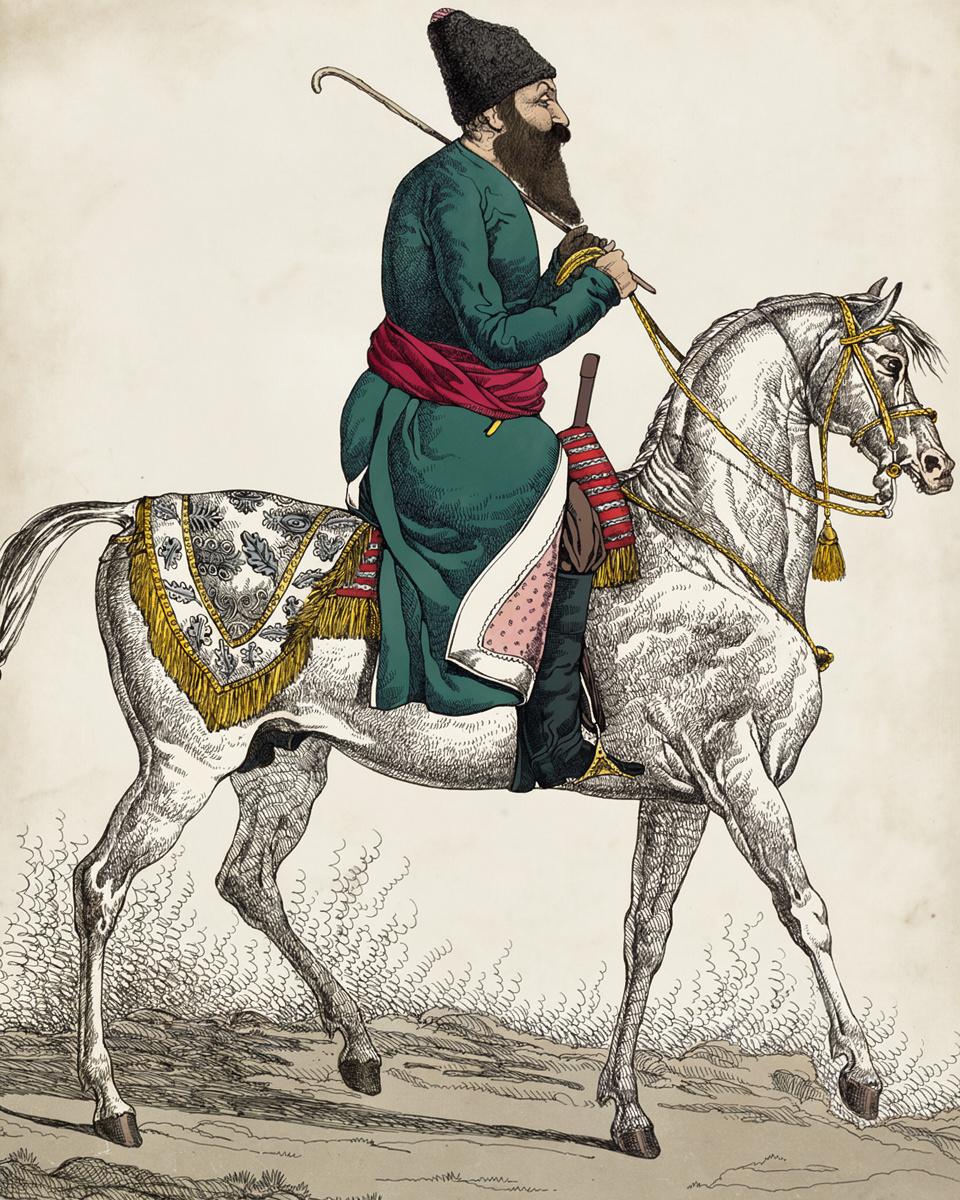 His Excellency The Persian Ambassador by Dighton — archival fine-art print from Fable
