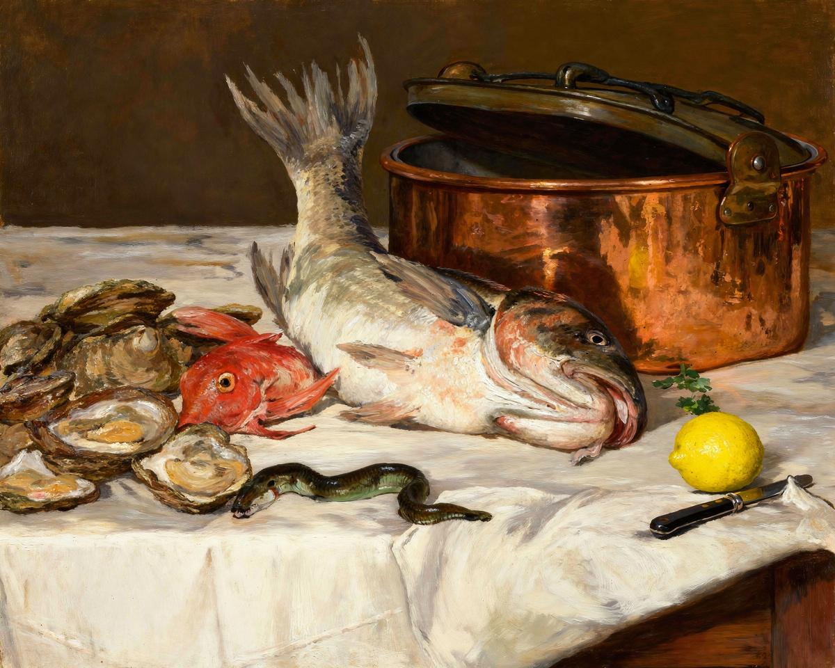 Fish (Still Life) by Édouard Manet — archival fine-art print from Fable
