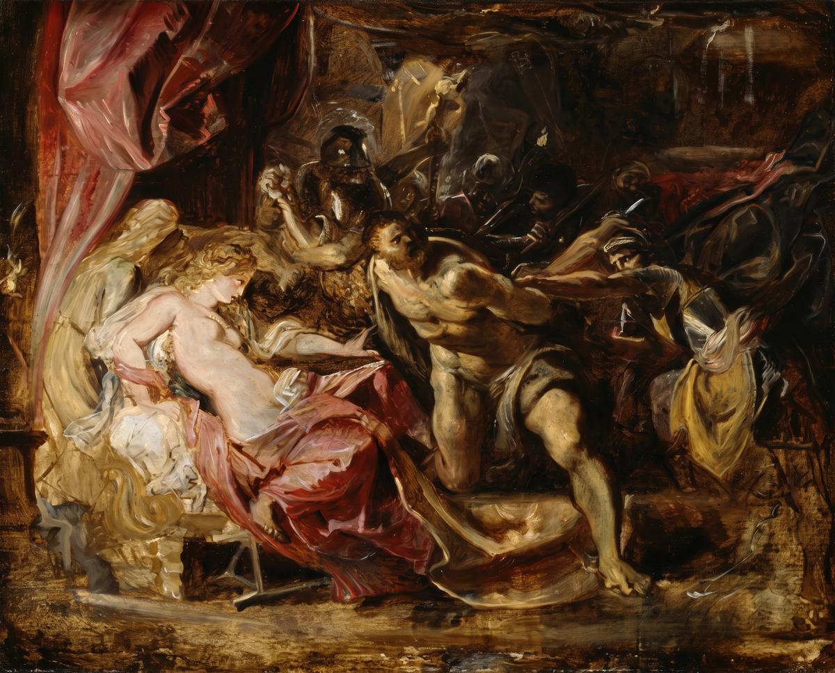 The Capture of Samson by Peter Paul Rubens — archival fine-art print from Fable