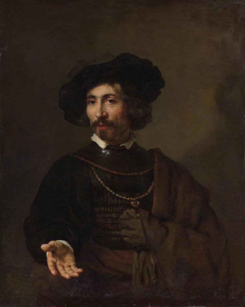 Man with a Steel Gorget by Rembrandt — archival fine-art print from Fable