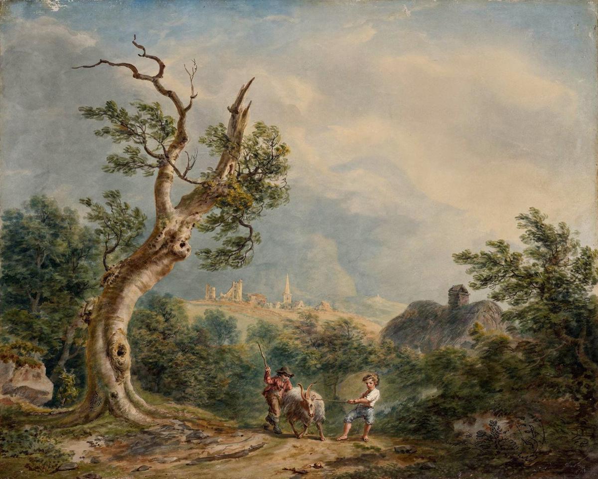 A Mountainous Country by Pocock — archival fine-art print from Fable