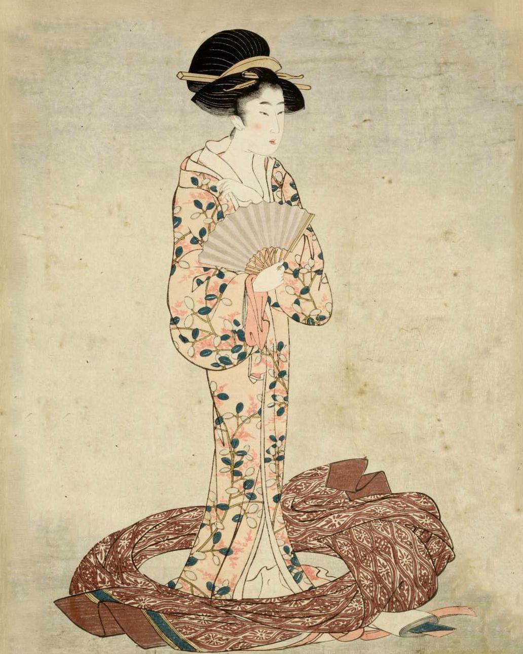 Summer Patterns by Kitagawa Utamaro 喜多川歌麿 — archival fine-art print from Fable