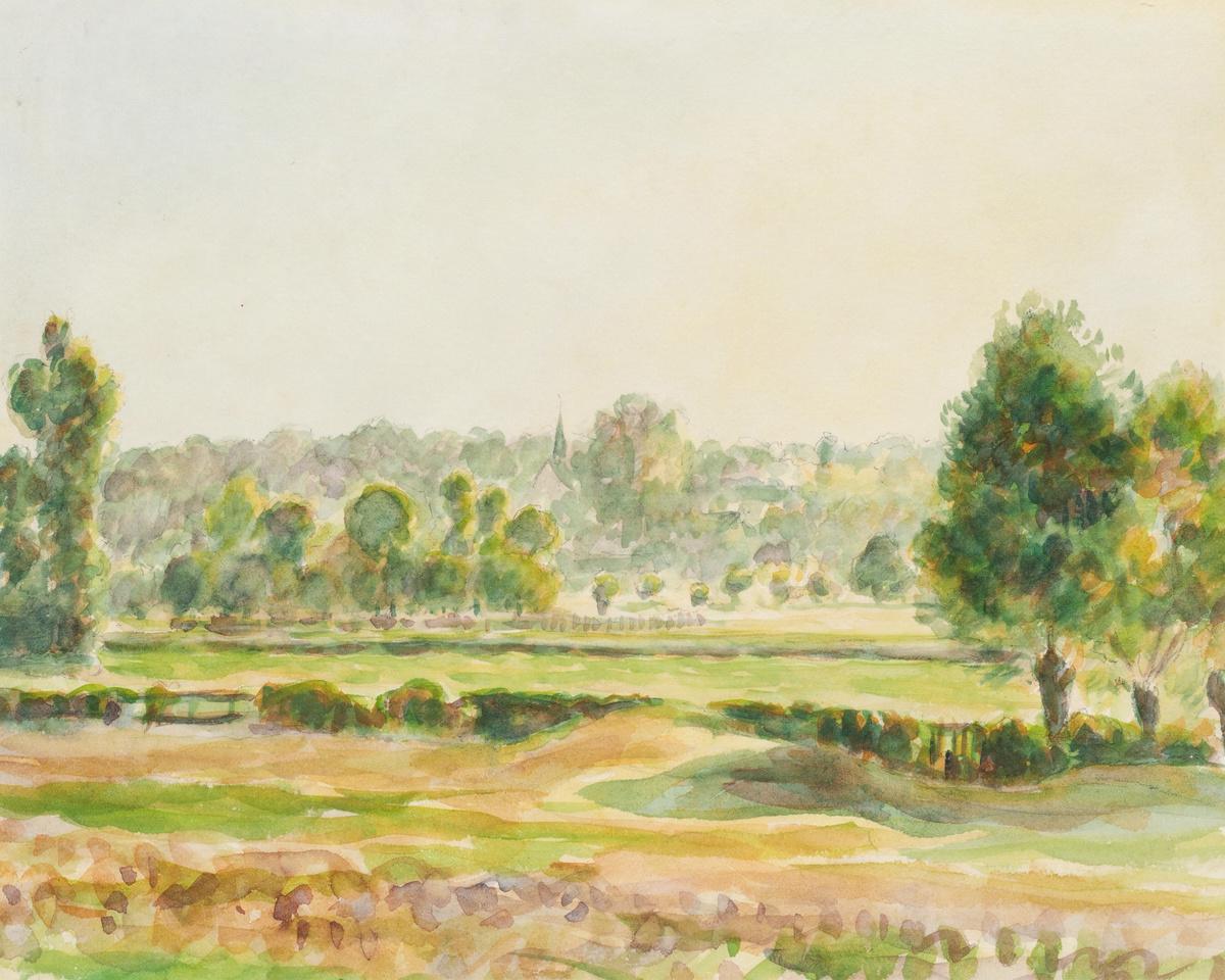 Landscape, Eragny by Camille Pissarro — archival fine-art print from Fable