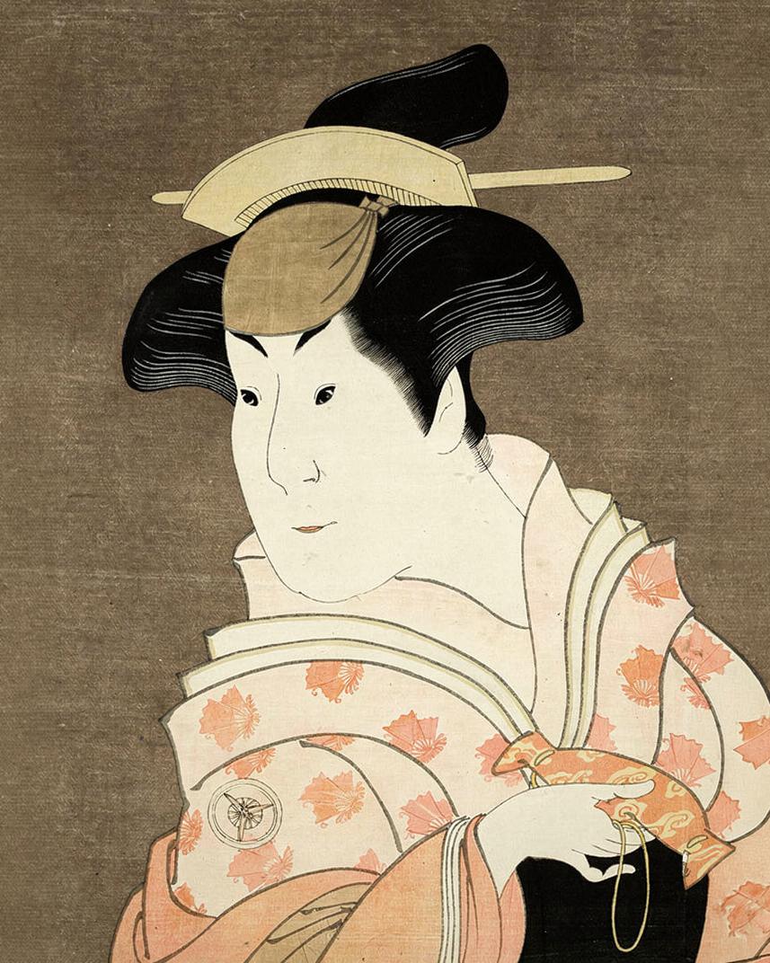 The actor Iwai Hanshiro IV as the wet nurse Shigenoi by Toshusai Sharaku 東洲斎 写楽
Japanese, active 1794-95 — archival fine-art print from Fable