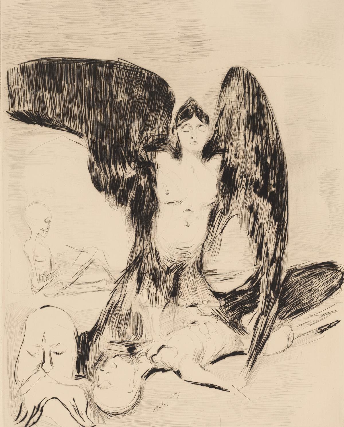 Harpy by Edvard Munch — archival fine-art print from Fable