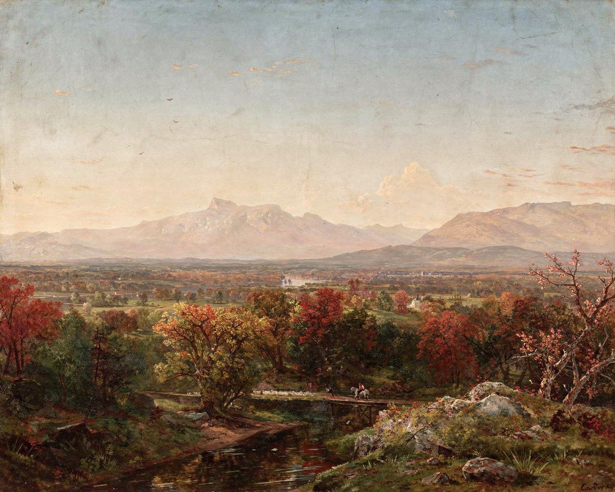 An October Day in the White Mountains by John Frederick Kensett — archival fine-art print from Fable