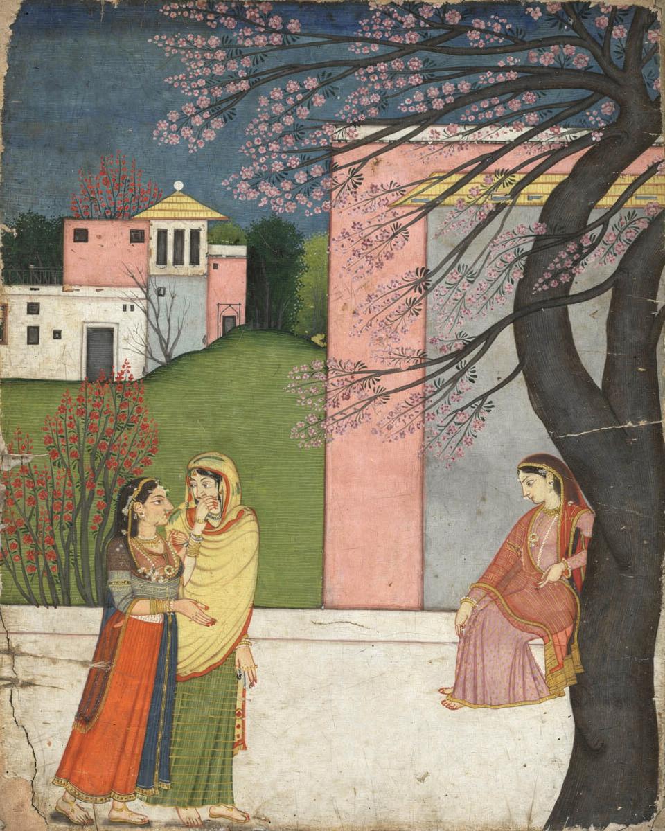 The lovelorn heroine, from a Sat Sai of Bihari — archival fine-art print from Fable