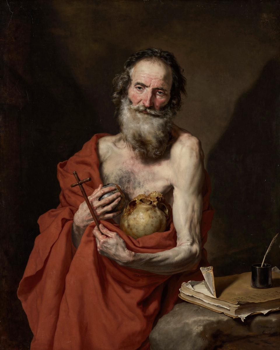 Saint Jerome by Jusepe de Ribera — archival fine-art print from Fable