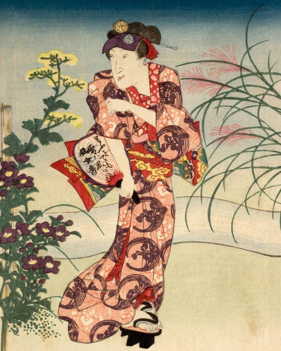 Actor Iwai Hanshirō V by Utagawa Kunisada 歌川国貞 — archival fine-art print from Fable