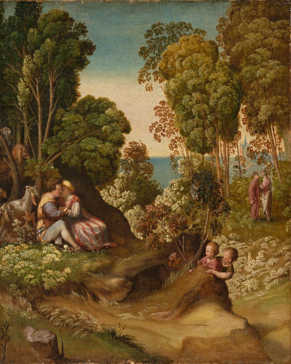 The Three Ages of Humans by Dosso Dossi — archival fine-art print from Fable