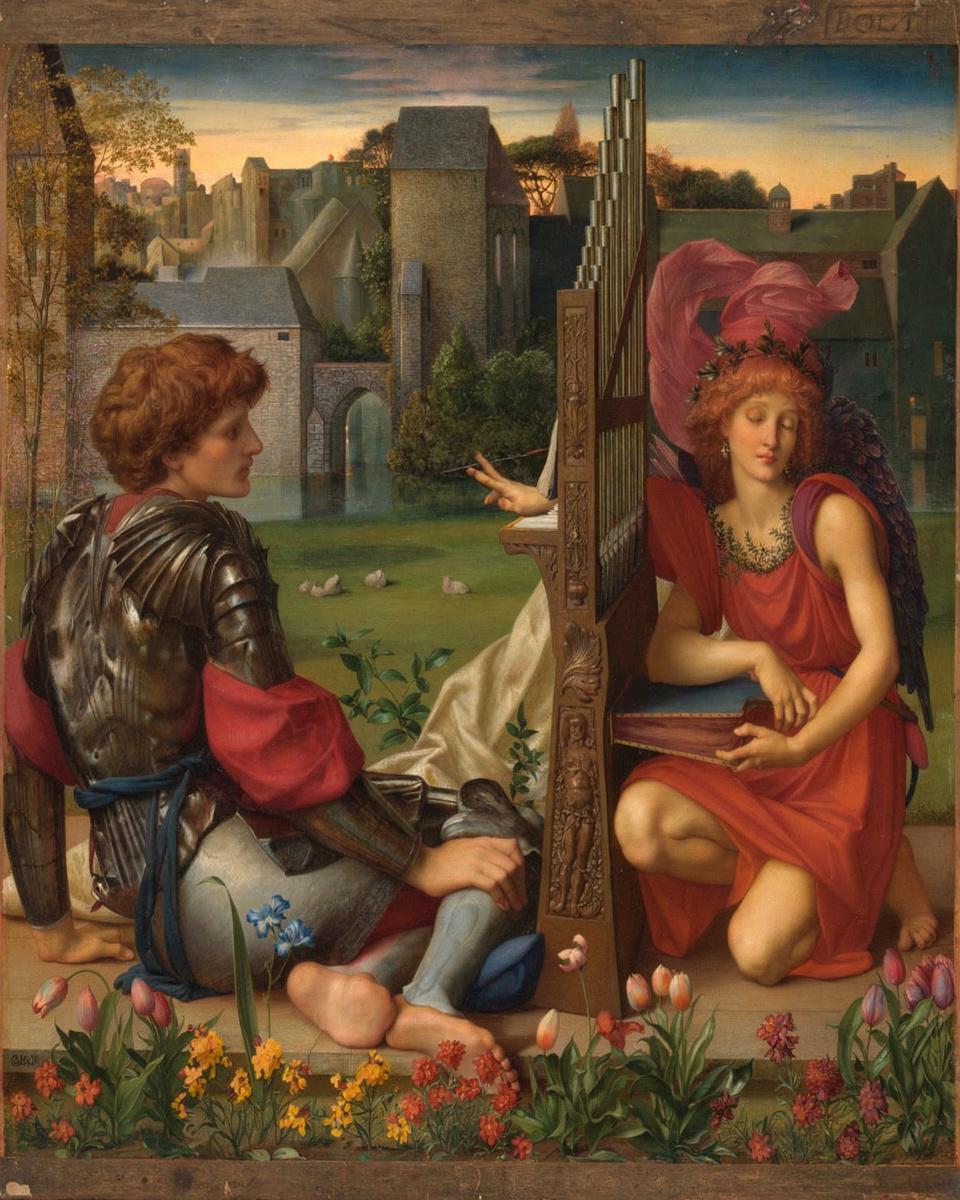 The Love Song by Sir Edward Burne-Jones — archival fine-art print from Fable