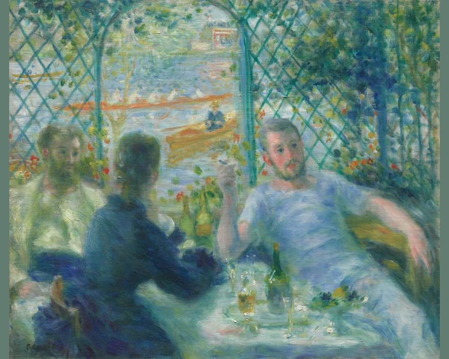 Lunch at the Restaurant Fournaise (The Rowers' Lunch) by Pierre-Auguste Renoir — archival fine-art print from Fable