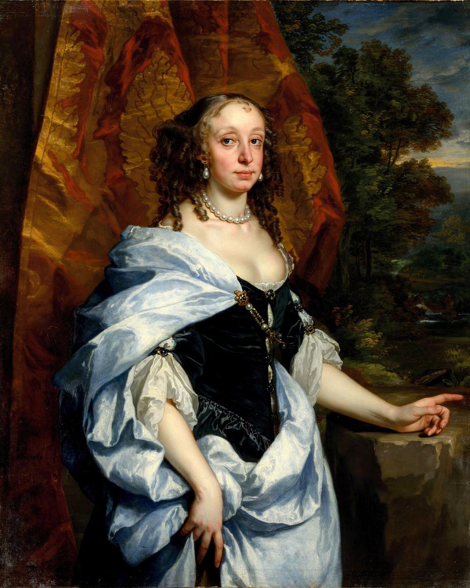 Portrait of Mrs. Leneve by Peter Lely — archival fine-art print from Fable