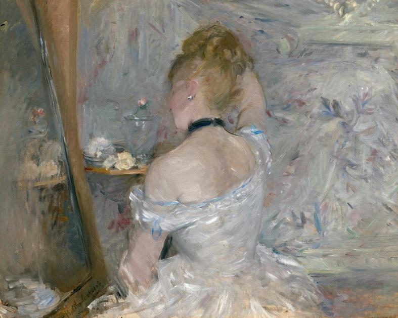 Woman at Her Toilette by Berthe Morisot — archival fine-art print from Fable