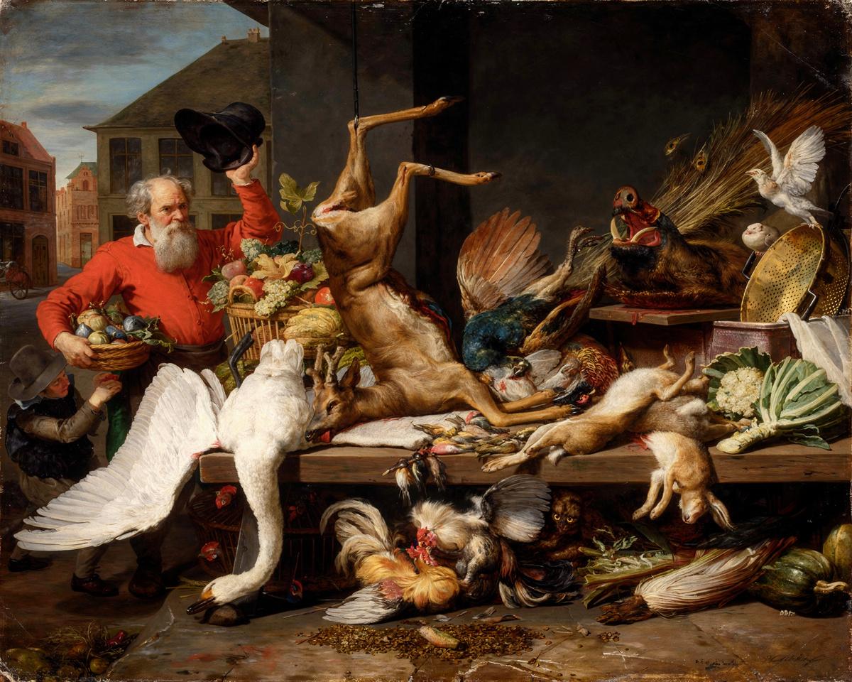 The Huntsman's Bounty by Frans Snyders — archival fine-art print from Fable