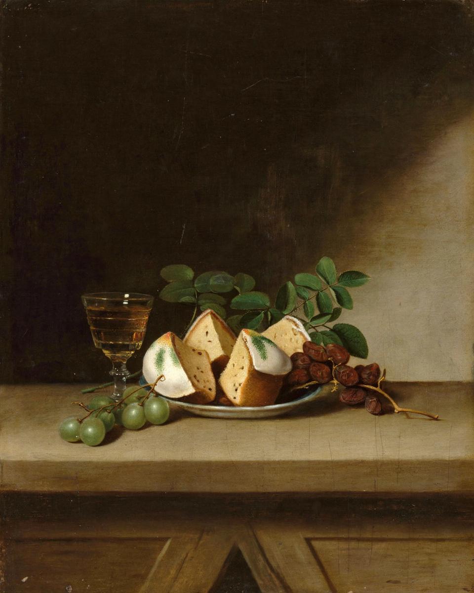 Still Life with Cake by Raphaelle Peale — archival fine-art print from Fable